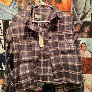 Cropped flannel